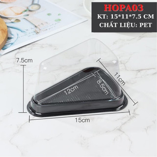 10 hộp tam giác đế đen a03
