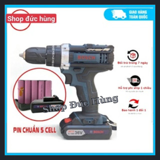 Máy khoan pin bosch 36v - 3 chức năng bh12t