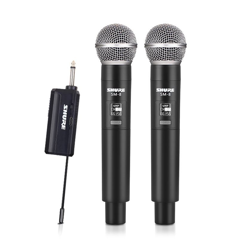 Shuer/SM-8 microphone wireless,micro không dây cao cấp,micro hát karaoke không dây chống hú