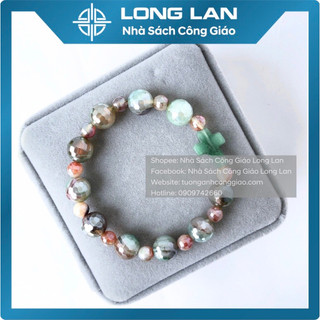 Tràng hạt, chuỗi mân côi đá ruby cao cấp-quà tặng công giáo