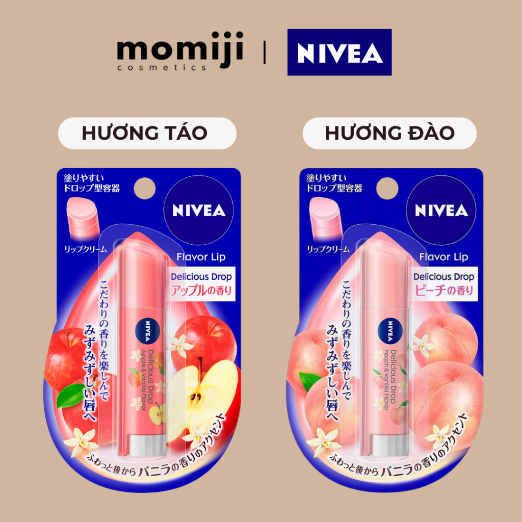 Son dưỡng môi Nivea Flavour Lip Nhật Bản