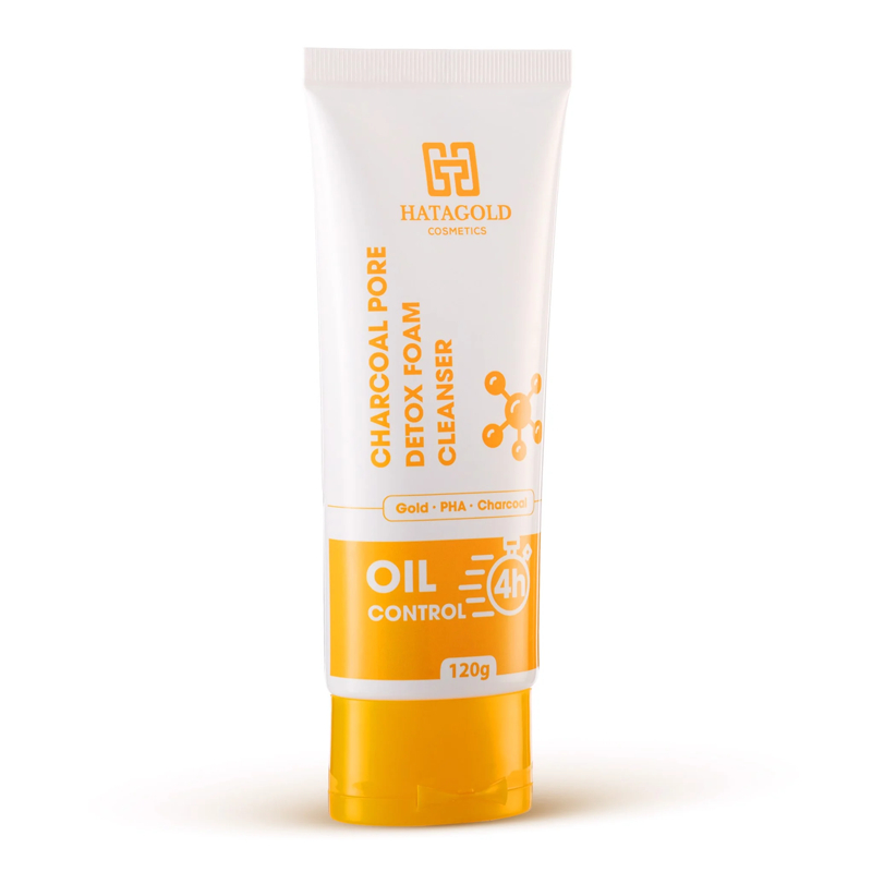 Sữa Rửa Mặt Than Hoạt Tính Hatagold Cosmetics Giá Sỉ Chính Hãng 120g