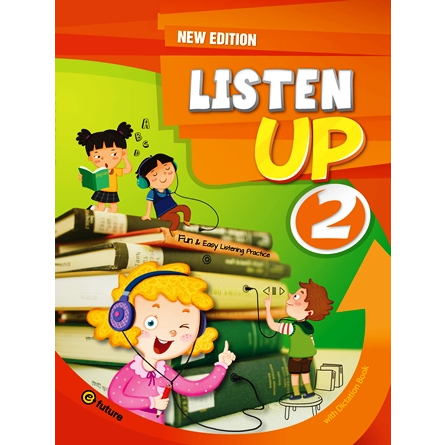 Listen up  level 1 - 2 - 3 màu tặng file nghe