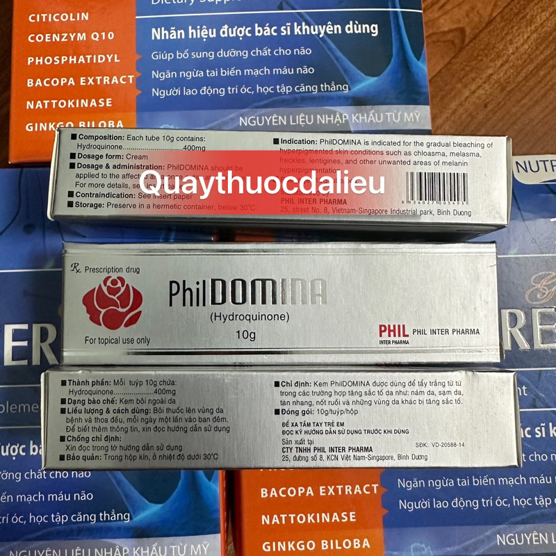Phildomina Kem Bôi Ngừa Nám (10Gr)