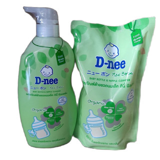 Nước rửa bình sữa Dnee túi 600ml / chai 620ml