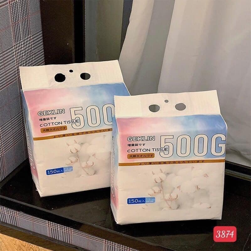 Khăn lau đa năng bịch 150 tờ chất liệu khăn siêu xịn mềm mướt êm ái an toàn tiện lợi GEKLIN