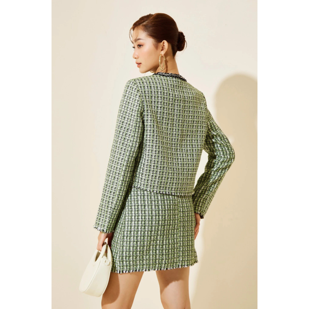 Váy A tweed - Everluxe