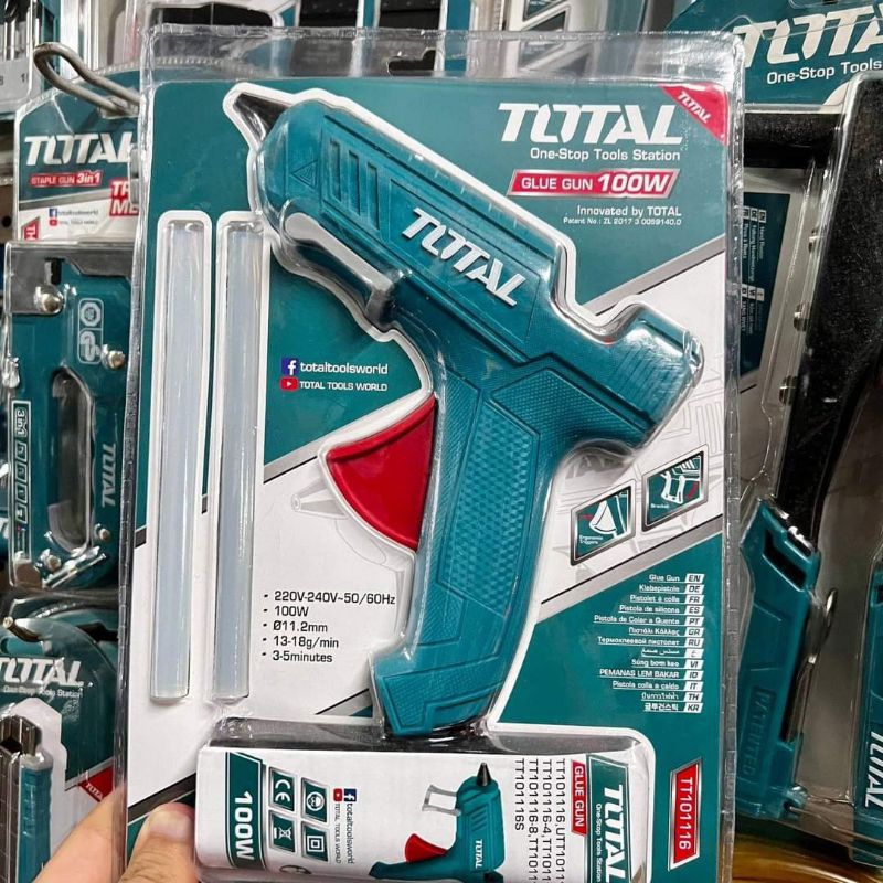 Súng bắn keo nến 100W TOTAL TT101116