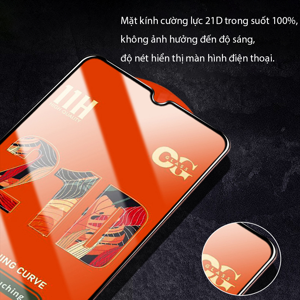 Kính cường lực full màn oppo A77S/reno 7 4g/ 7 5g/a36/a76/a57 2022/reno 7z 5g/reno 6/reno 6z 5g/a3s/a7/a55/a16k/a95/a96