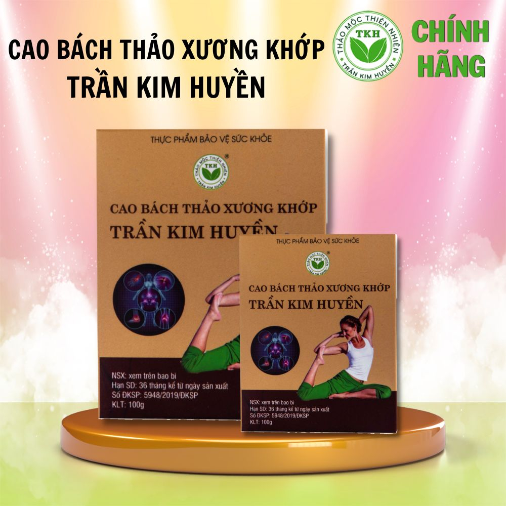 Cao xương khớp thảo mộc Trần Kim Huyền, hộ trợ sức khỏe xương khớp, bảo vệ, bổ sung dưỡng chất