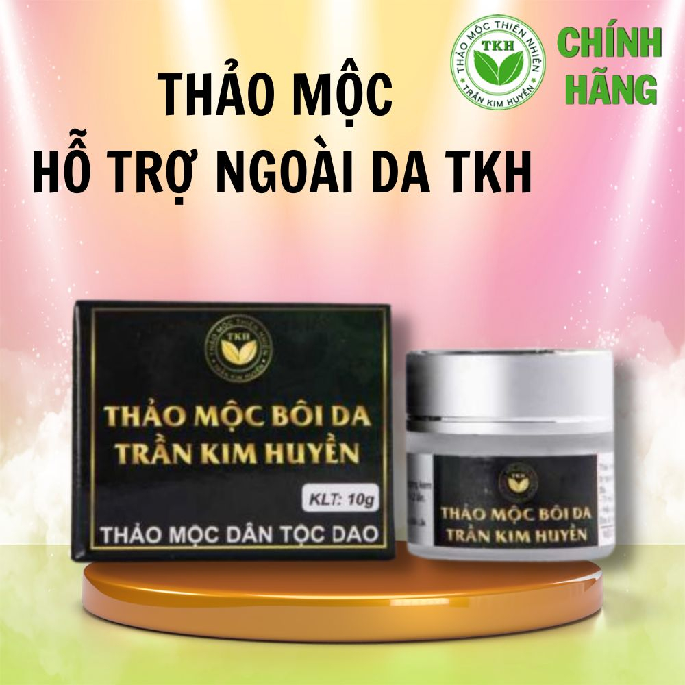 Thảo mộc bôi da Trần Kim Huyền - Viêm da trắng, giảm mẩn ngứa, viêm chân lông, nấm, vảy nếm,...