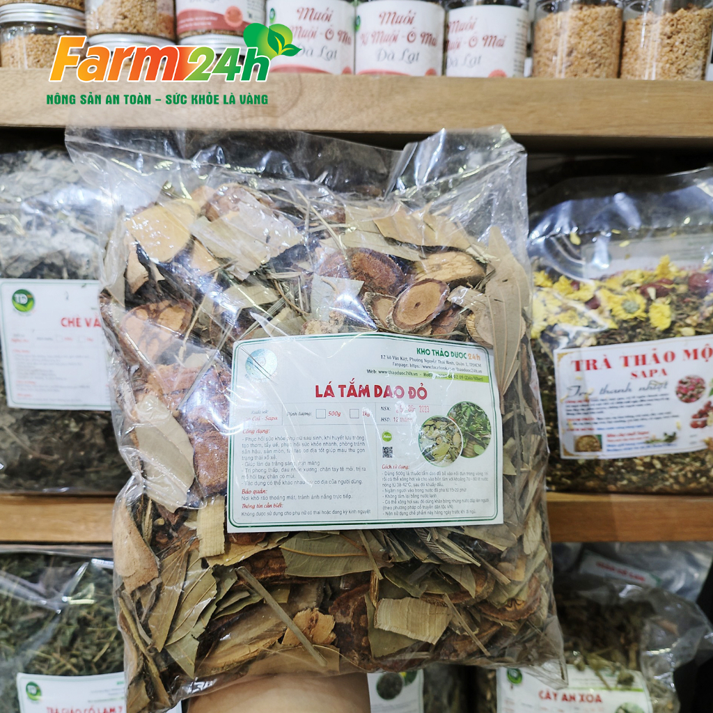 Lá tắm của người Dao đỏ Sa Pa gồm 12 vị dược liệu, phục hồi sức khỏe, lấy lại vóc dáng sau sinh I Farm24h