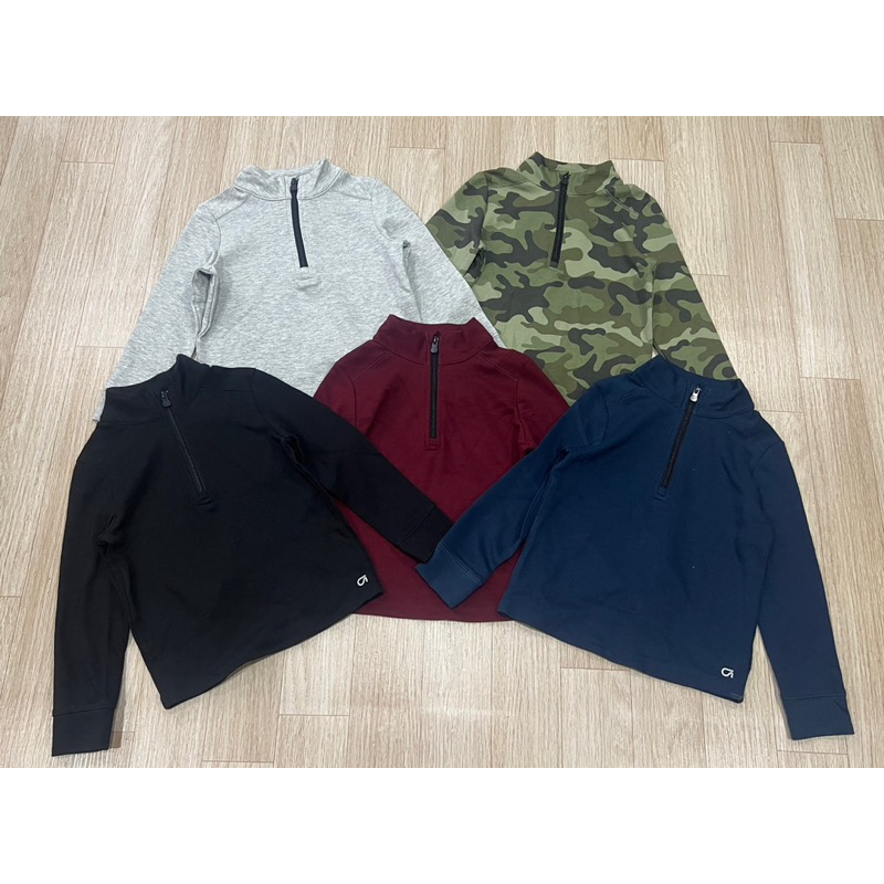 Áo cotton cổ trụ bé trai dòng nhí, hàng dư