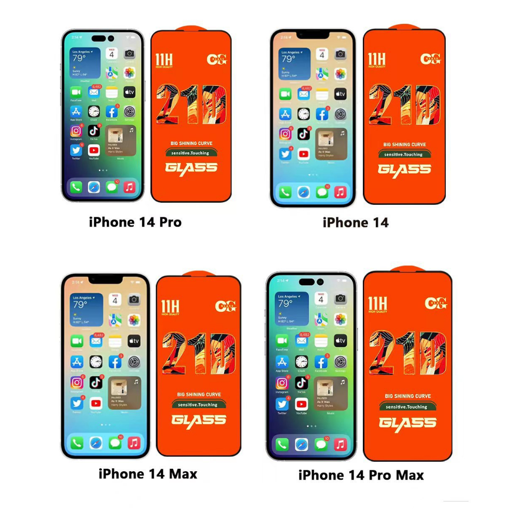Kính cường lực full màn iphone 15/15 PRO MAX/6/6s/6 plus/7/8/ 7 plus/8plus/X/11/12/12PRO / /12PROMAX/13/13PRO/13 PRO MAX