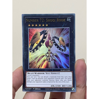 Thẻ bài Yugioh Number 72: Shogi Rook