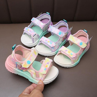 Sandal cho bé gái Dép elsa công chúa xinh xắn giày đi học bé gái SDG21