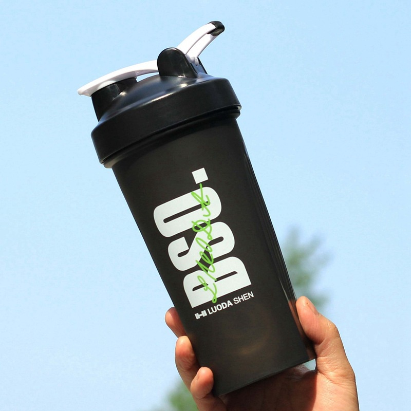 Bình Nước Thể Thao 750ml DUONG SPORT Tập Gym, Chạy Bộ Có Con Lắc Lò Xo BN0004