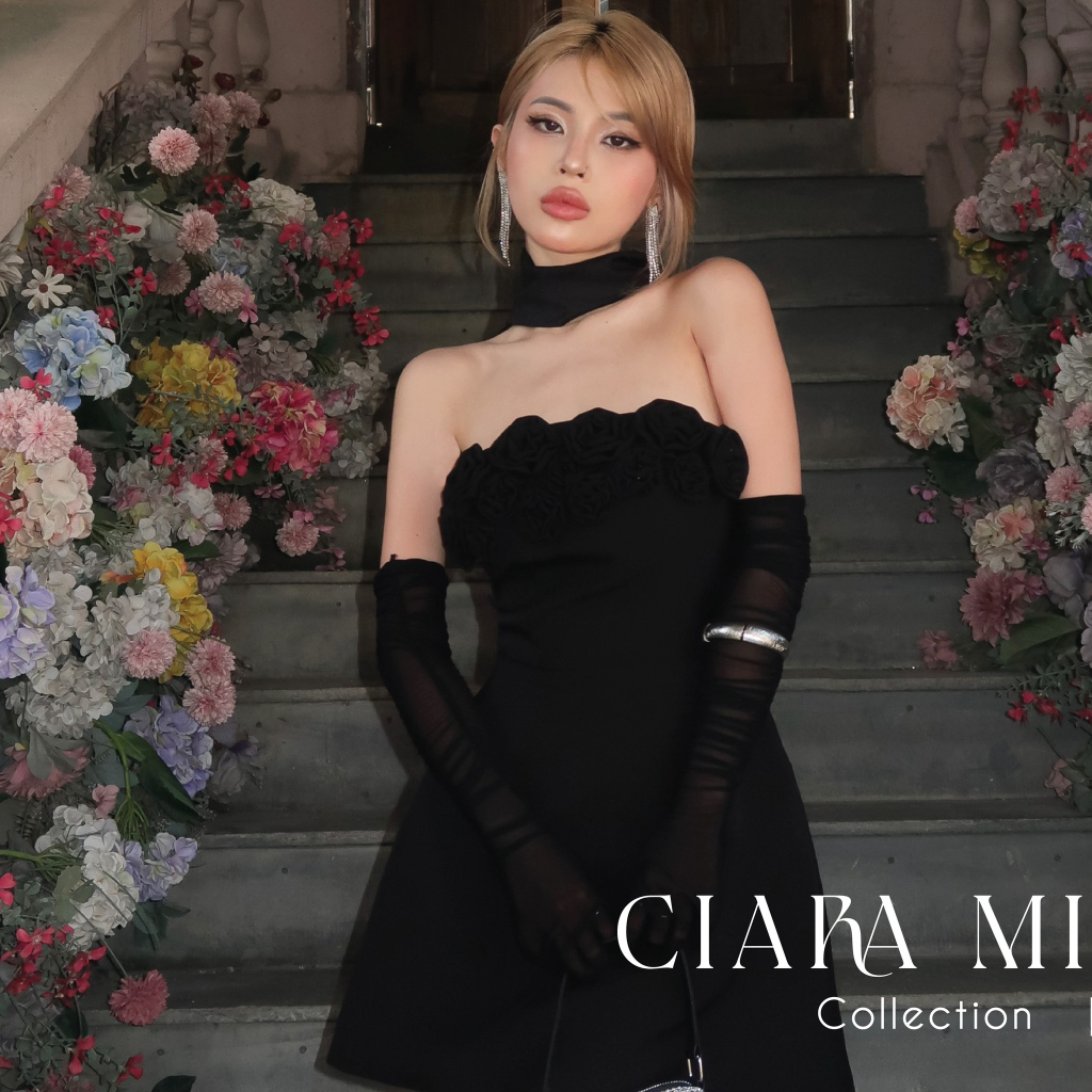 Đầm Ciara Mini Dress Chocoo Thiết Kế Chất Liệu Cotton Hoàng Kim Cao Cấp