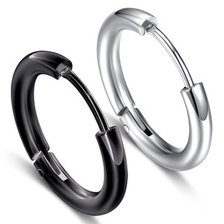 1 chiếc khuyên tai titan tròn unisex