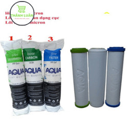 Lõi lọc nước AQUA chính hãng - Bộ lõi lọc thô số 1 2 3-thanhluanshop