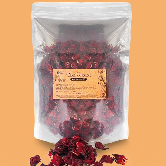 Đài Hibiscus khô/ atiso đỏ/ lạc thần hoa/ bụp giấm/ hồng đài (nguyên đài)