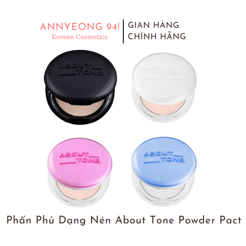 Phấn Phủ Dạng Nén Eglips About Tone Powder Pact