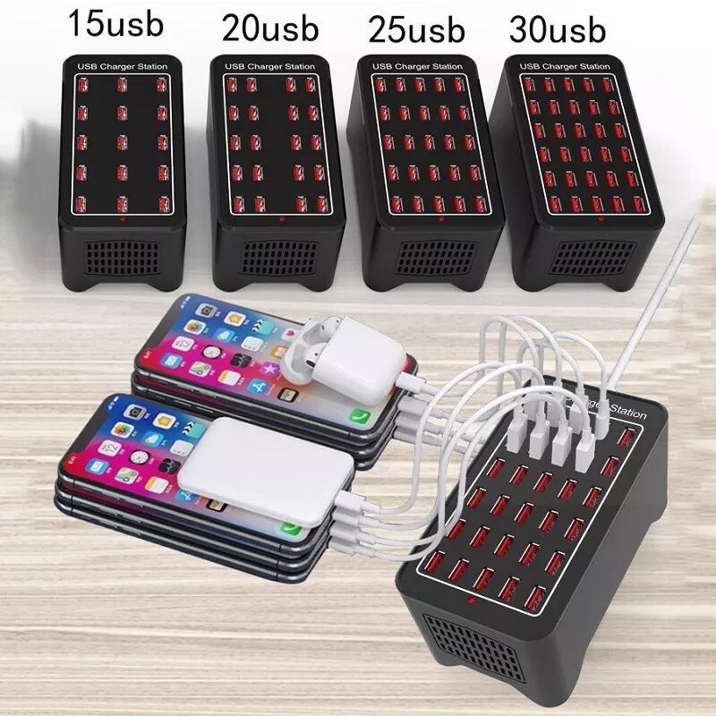 Ổ Cắm USB 30 Cổng Sạc 150W