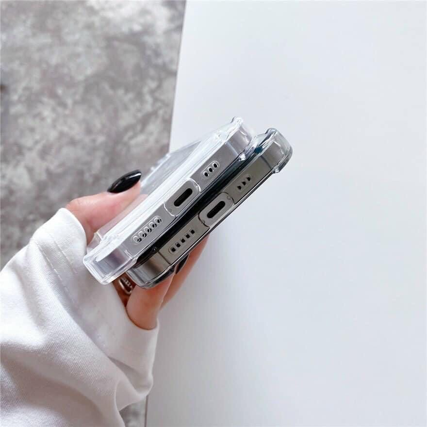 Ốp Điện Thoại Màu Trơn Có Ngăn Đựng Thẻ Cho iPhone 6 6plus 6s 6splus 7 7plus 8 8plus x xs xsmax 11 12 13 14 pro max plus