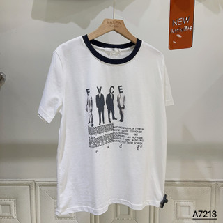 1986 - Áo pull FACE viền cổ - Trắng ( 7213 )