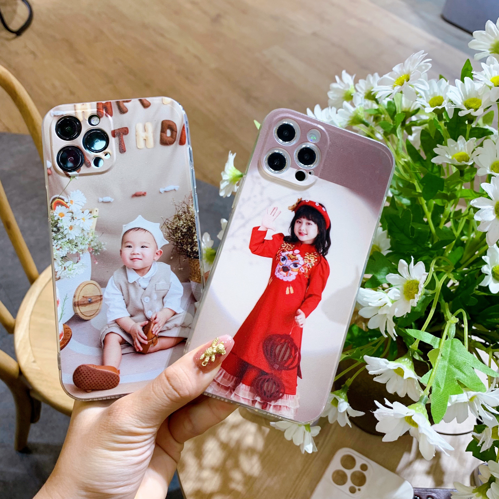 Ốp lưng điện dẻo  thoại in hình theo yêu cầu.