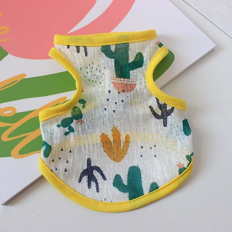 Áo Cho Chó, Áo Cho Mèo Dạng Lưới Mát Mẻ Cho Thú Cưng