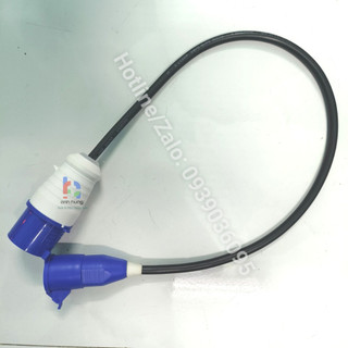 Bộ ổ cắm và phích cắm chuyển đổi - phích cắm điện 3 chấu chuyển sang ổ cắm schuko di động