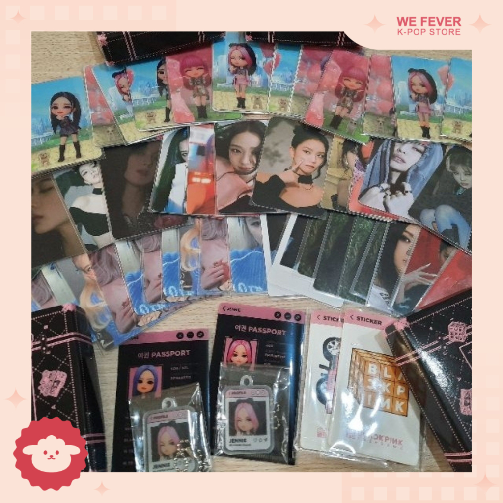 Xả lẻ card bo góc BLACKPINK chính hãng - Official