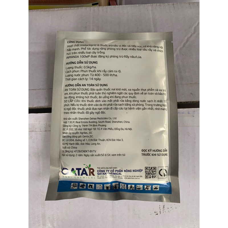 Imida 100wp - gói 100g