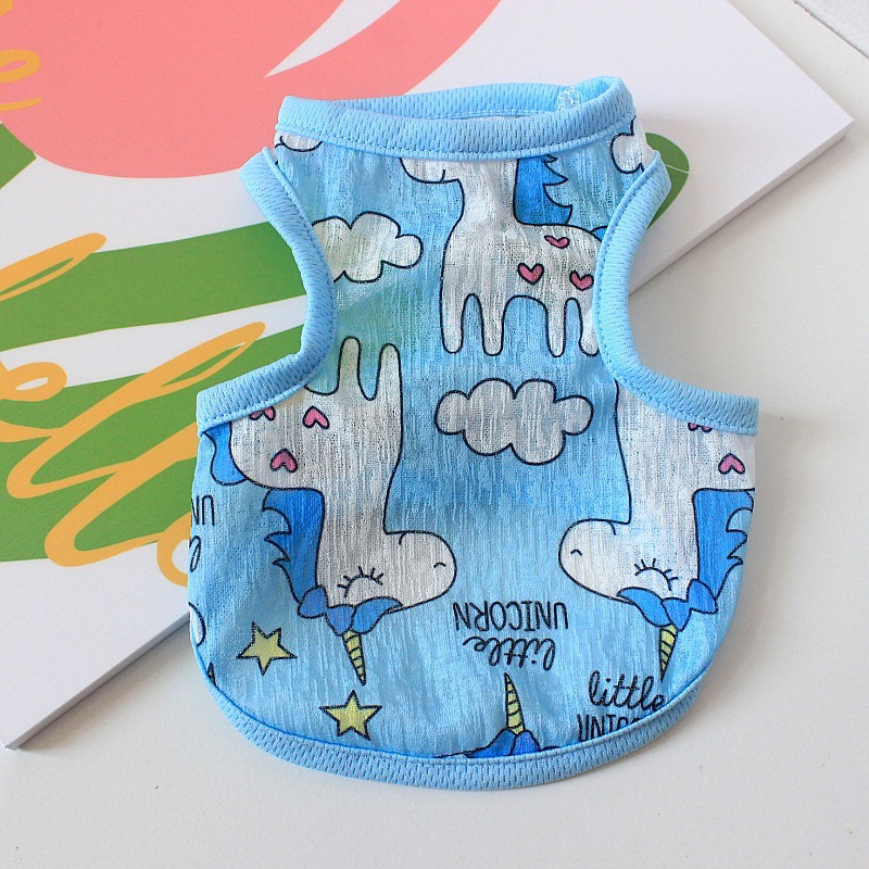 Áo Cho Chó, Áo Cho Mèo Dạng Lưới Mát Mẻ Cho Thú Cưng