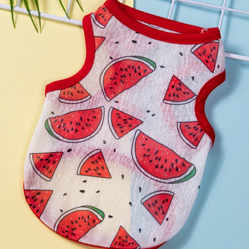 Áo Cho Chó, Áo Cho Mèo Dạng Lưới Mát Mẻ Cho Thú Cưng