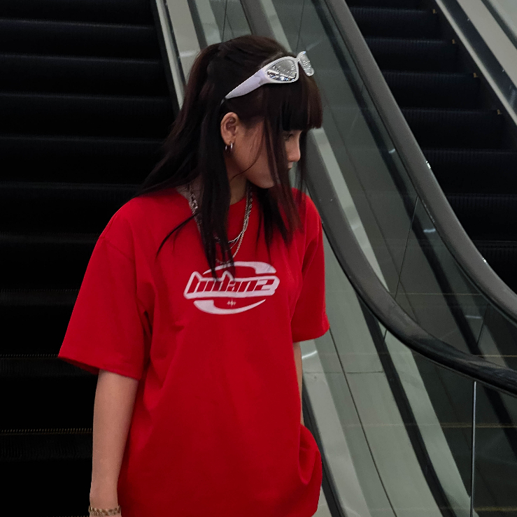 Áo thun Unisex tay lỡ cotton local brand HIDANZ - Y2K Logo