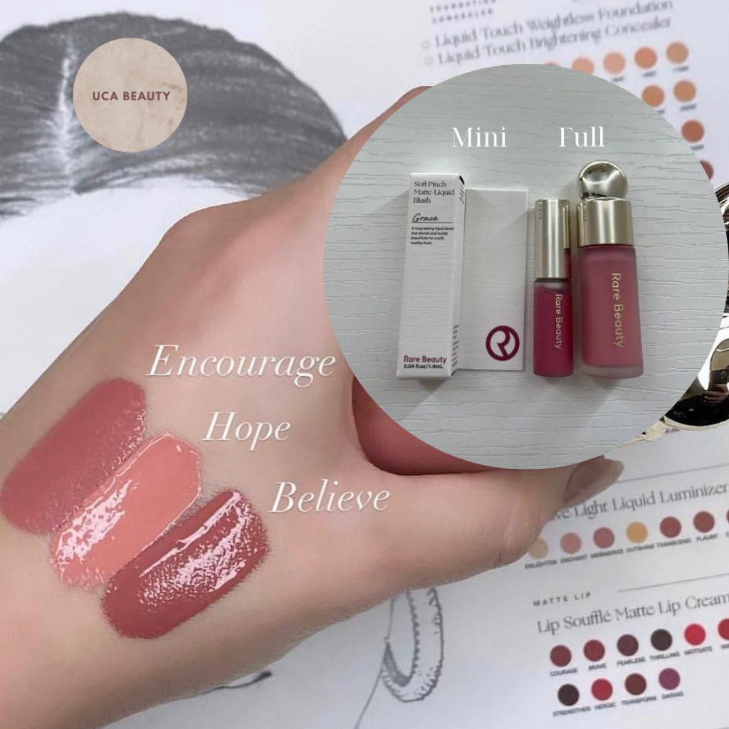 Má Hồng Kem Rare Beauty Soft Pinch Liquid Blush Tươi Tắn Bền màu