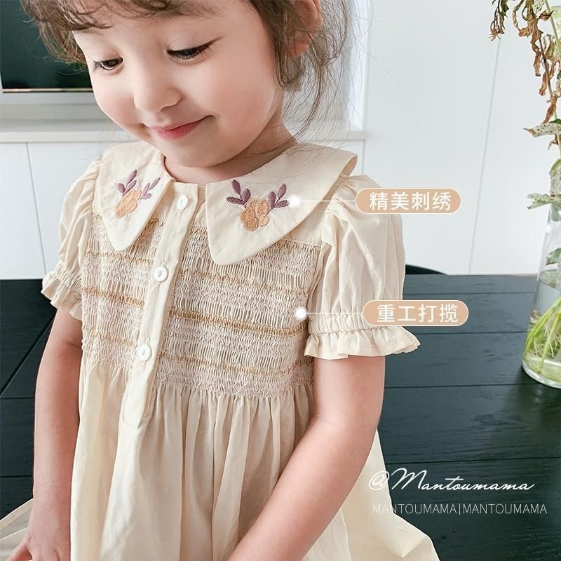 Váy đầm bé gái từ 0 đến 8 tuổi - dáng babydoll - phong cách hàn quốc
