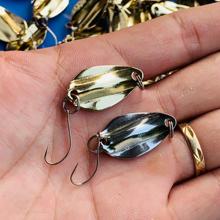 Mồi thìa lượn câu cá mương size 2g mồi giả câu cá mương rô phi