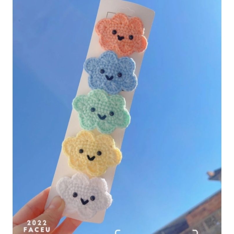 kẹp tóc mây cute