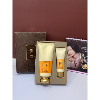 Set sữa rửa mặt whoo vàng 180ml