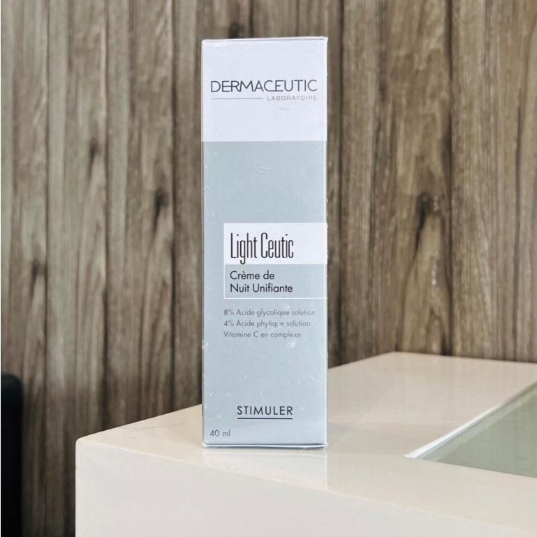 [Hàng công ty] Dermaceutic LIGHT CEUTIC - Kem Dưỡng Ẩm Làm Sáng Da Ban Đêm 50ml