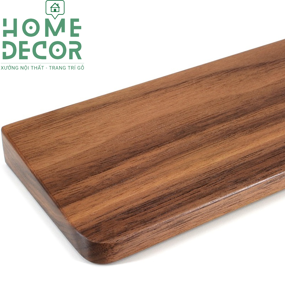 Kê tay bàn phím, Kê lót tay bàn phím gỗ tự nhiên cao cấp cho bàn phím cơ HOMEDECOR, Kích thước Full size 44cm
