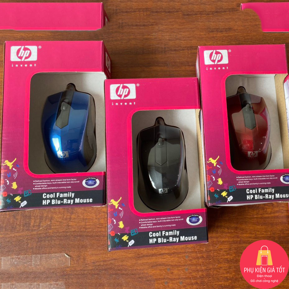 Chuột máy tính có dây Dell, Asus, HP, Acer giá siêu rẻ thích họp văn phòng, tivi box - Phukiengiatot