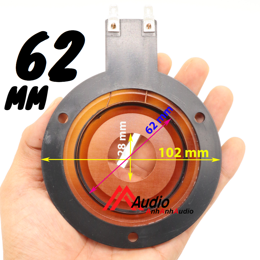 Côn treble lựu đạn , coil loa treble thùng nỉ