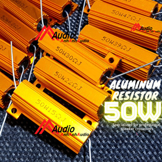Điện trở nhôm 50w đài loan râu đồng tròn đủ số , linh kiện phân tần