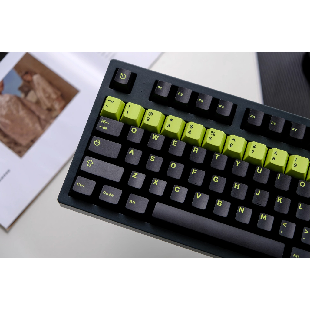Nút bàn phím cơ Aifei CMK Keycap ABS Double shot Toxic Cherry Profile