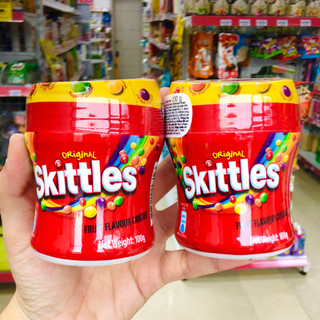 Kẹo Skittles Original hương trái cây hũ 100g