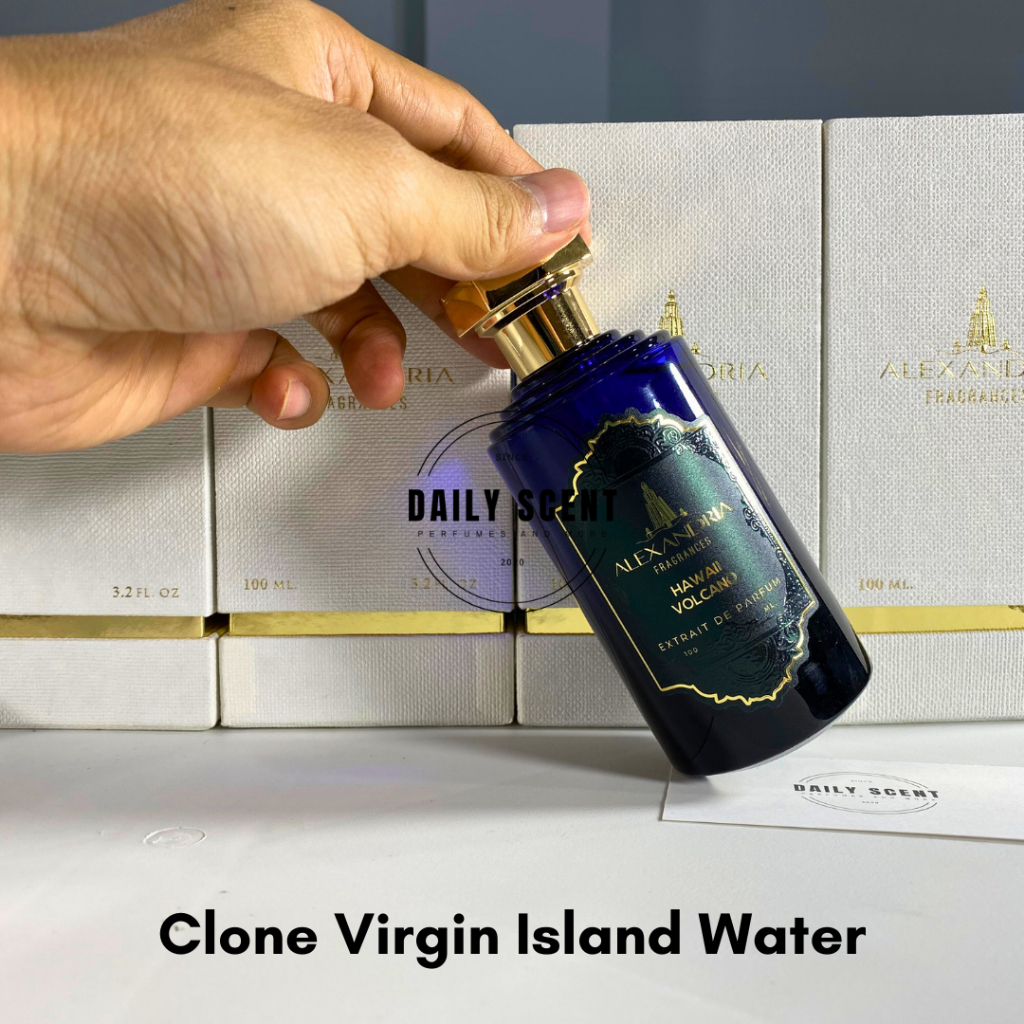 Dailyscent-10ml Clone của Virgin Island Water-Hawaii Volcano - Tươi mát và sang trọng.